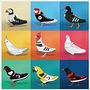 Fly with Them!! . Seni Rupa, Pencitraan Merek, Identitas, Arahan Seni, Desain, Desain Sepatu, Desain Mainan, Desain Editorial, Ilustrasi tradisional & Iklan proyek oleh Alfredo Herráez - 01.19.2017