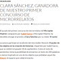 Primer premio en concurso de microrrelatos. . % Clara Sánchez Sanz tarafından hazırlanan Metin yazarlığı projesi - 11.10.2015