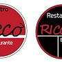 logo restaurante RICCO. Een project van  Ontwerp, Grafisch ontwerp y  Reclame van vinci creative studio - 28.04.2017