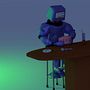 The Addicted Robot. Un progetto di Animazione e Character design di Pau Buch Garcia - 04.07.2017