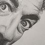 Retrato Dalí (Lápiz) . % Sonia Santandreu tarafından hazırlanan Güzel sanatlar, Geleneksel illüstras, on, Ve Tablo projesi - 08.17.2017