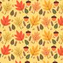 Autumn Pattern | Design analógico y digital. Un projet de Création de motifs, Illustration traditionnelle et Illustration vectorielle de Michelle Barroeta - 24.09.2017