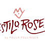 LMi Proyecto del curso: Caligrafía con tiralíneas- Logo Estilo Rosé . Design de Ana Fellinger - 04.12.2018