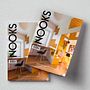 Proyecto Maquetación Nooks Magazine . Design editorial de Alberto Romero - 08.29.2018
