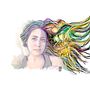 FIREWORKS. Un projet de Peinture, Dessin, Art conceptuel, Dessin de portrait, Dessin réaliste , et Dessin artistique de (GAB CAT) - 04.07.2018