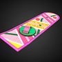 Back to the Future Hoverboard. Een project van  3D-modellering van Rolando Rodríguez - 25.10.2018