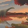 Postales ecosistemas de la península Ibérica Ein Projekt aus dem Bereich Design von Figuren, Verlagsdesign, Traditionelle Illustration und Digitale Illustration von Francisco Riolobos - 15.06.2018