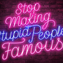 Lettering Digital "Stop Making Stupid People Famous". Un projet de Calligraphie, Design graphique, Lettering, T , et pographie de Nicolás Quesada - 07.03.2019