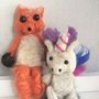 Mi Proyecto del curso: Needle felting: creación de personajes con lana y aguja.. Een project van Craft van Damián Godoy - 05.04.2019