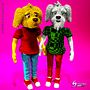 My doggies!!. Un progetto di 3D, Creatività, Design, Character design 3D e Modellazione 3D di Haru García - 08.04.2019
