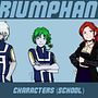 Triumphant- characters. Un projet de Art conceptuel , et Conception de personnages de Andrea Reche Peris - 11.04.2019