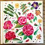  Cuaderno de camelias. Traditional illustration project by belenovich - 04.23.2019