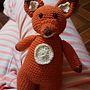 Mi Proyecto del curso: Amigurumi: Zorrito  . Design de jucării de Maria Alejandra Hidalgo - 07.21.2019
