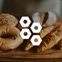Bee's Bagels: Handrolled Sourdough Bagels <3  . Design grafic de mara_kosac - 09.21.2019