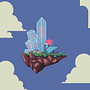 A veces me siento solo. Design de personagens, Concept Art, e Pixel Art projeto de glitcherpixel - 01.10.2019