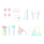 Diseño de fondo para Cheespeed (demo jugable). Un progetto di Illustrazione tradizionale, Illustrazione digitale e Videogiochi di Ale Roca - 14.06.2019