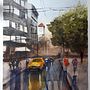 Mi Proyecto del curso: Paisajes urbanos en acuarela. Un projet de Dessin artistique de Mi B94 - 05.12.2019