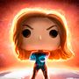 Capitana Marvel Funko. Design digital, e Fotografia projeto de Carlos Rosas - 09.12.2019