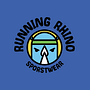 Running Rhino. Un projet de Illustration vectorielle de jj_balso - 22.01.2020