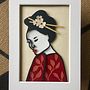Geisha. Paper Craft project by jesika - 04.06.2020