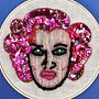My project in Beaded Embroidery Portraits course. Projekt z dziedziny  Haft użytkownika Sarah Renshaw - 24.04.2020