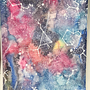 Meine Galaxie. Watercolor Painting project by Tiamasa Enguel - 06.03.2020