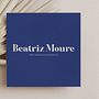 Beatriz Moure, branding. Un progetto di Br, ing, Br e identit di Lunes Design - 01.06.2020