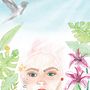 Mi Proyecto del curso: Retrato ilustrado en acuarela. Projekt z dziedziny Malowanie akwarelą użytkownika silviariverarturo - 09.06.2020