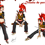 Mi Proyecto del curso: Creación de personajes manga. Akane. Un proyecto de Diseño de personajes de unai1995 - 22.06.2020