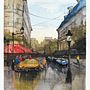 My project in Urban Landscapes in Watercolor course. Architectural Illustration project by Rafaella Miranda - 07.22.2020