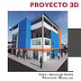 Ibranca - Remodelación de fachada para edificio de uso comercial, así como digitalización de planos técnicos para la ejecución del proyecto.. Projekt z dziedziny 3D,  Architektura i Architektura wnętrz użytkownika Rhamngeliz Linarez - 23.07.2020
