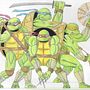 Teenage mutant ninja turtles. Projekt z dziedziny R i sunek ołówkiem użytkownika Daniel Mourelle - 27.07.2020