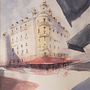 Mi Proyecto del curso: Dibujo arquitectónico con acuarela y tinta. Een project van Architectuur van Fabio Carobbio - 02.08.2020