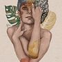 Proyecto del curso: Retrato ilustrado con Procreate . Ilustrasi tradisional proyek oleh Steff - 08.03.2020