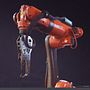 Robot Industrial - Proyecto Final - Curso: Creación de props realistas para videojuegos. Un proyecto de 3D, Desarrollo de videojuegos, Diseño 3D, Modelado 3D y Videojuegos de Leonardo Grosso - 16.08.2020