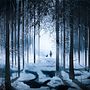 Winter Forest Concept Art. Un progetto di Arte concettuale, Disegno, Disegno artistico, Disegno digitale, Illustrazione tradizionale, Illustrazione digitale, Pittura e Pittura digitale di Bia Coliath - 27.08.2020