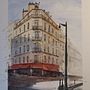 My project in Architectural Sketching with Watercolor and Ink course . Ilustrasi Arsitektur proyek oleh Steve Green - 09.02.2020