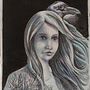 My project in Chiaroscuro Creative Portrait with Pencils course. Dream. . Ilustração tradicional projeto de Lara Mazzocco - 05.09.2020