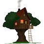 Tree house . Un proyecto de Ilustración digital de Katharina Plötz - 20.10.2020