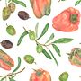 Watercolor Veggies . Lukisan Cat Air proyek oleh Helena Slobodeniuk - 10.31.2020