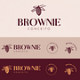 Brownie Conceito. Un projet de Design , Br, ing et identité, Design graphique , et Création de logos de Nathannael Silva - 23.06.2021