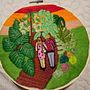 Atardecer. Embroider project by Fabiola Diaz Mancilla - 12.06.2020