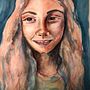 Mi Proyecto del curso: Retrato artístico en acuarela . Arte plastice de Marsha Bycraft - 01.02.2021