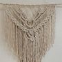 My project in Macramé: Basic and Complex Knots course. Un projet de Macramé de Raluca Falfae - 20.01.2021