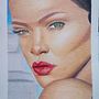 Meu Projeto do Curso: Rihanna Lápis Aquarelável e Soft Faber-Catell (Canson Branco 297x420). Fine Arts, Pencil Drawing, Portrait Drawing, and Realistic Drawing project by Larissa Luiza Francesch da Silva - 01.01.2021