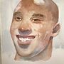 My project in Artistic Portrait with Watercolors course. Watercolor Painting project by tony_eugelles - 01.22.2021