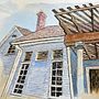 Creative Sketching - New England USA style. Un progetto di Illustrazione architettonica di viktoria_2 - 21.01.2021
