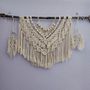 Mi Proyecto del curso: Introducción al macramé: creación de un tapiz decorativo. Un progetto di Macramè di Raquel García - 27.01.2021