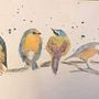 birds. Watercolor Painting project by cjt20 - 01.28.2021