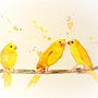 3 is a crowd!. Watercolor Painting project by cjt20 - 01.30.2021